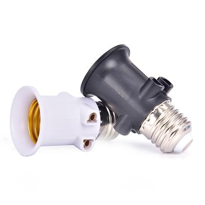 Pbt Adaptor bec E27 ignifug Suport lampă Conversie soclu de bază cu mufă UE