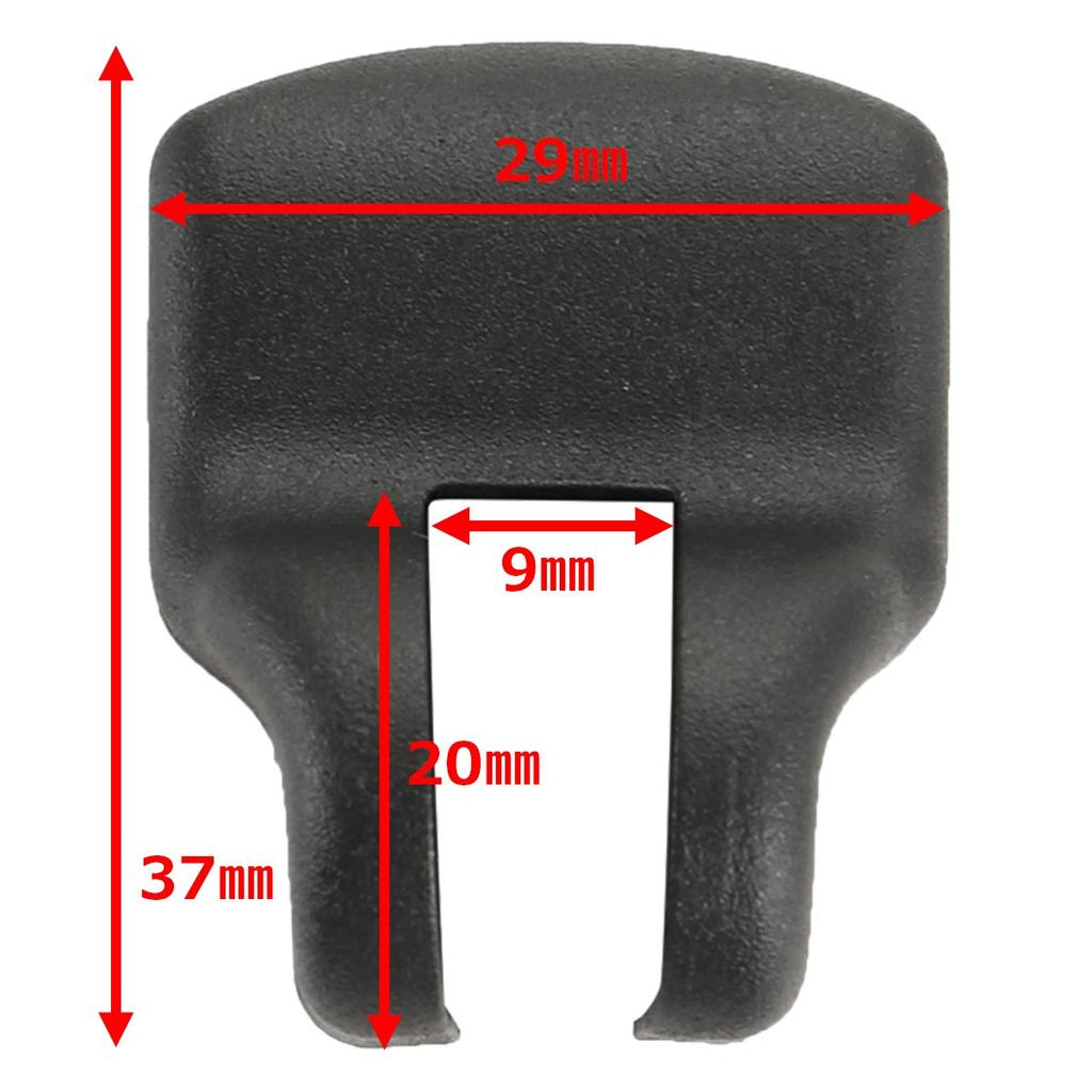 Negesu Toyota Door Stopper Cover, Hinge Cover, Compatible, Prius, Aqua, Universal Use, Set of 4