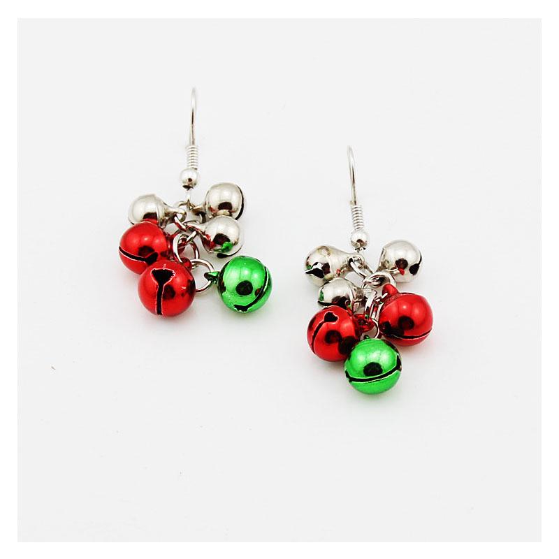 Colorful Christmas Bell Personality Earrings - Trendy 2018 Design
