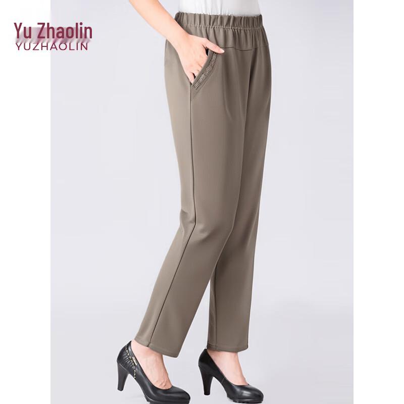 Yu Zhaolin Mid-Aged Women's Casual Straight-Leg Pants
