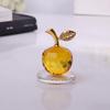 Crystal Apple Christmas Eve Craft Souvenirs Gifts Counter Decoration Ornaments for Home Decorations