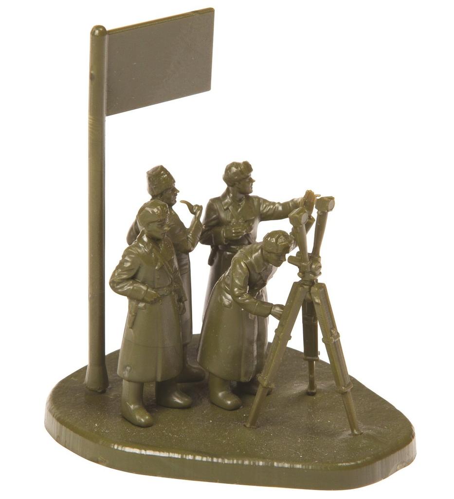Zvezda WWII Winter Soviet Army Headquarters Plastic Model ZV6231 1/72