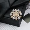 Elegant Versatile Light Luxury Corsage Brooch with Niche Design - Anti-Exposure Pin