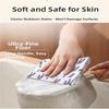 Tearable Microfiber Cleaning Cloth Roll Reusable With Cute Prints For Kitchen Wiping Home Use