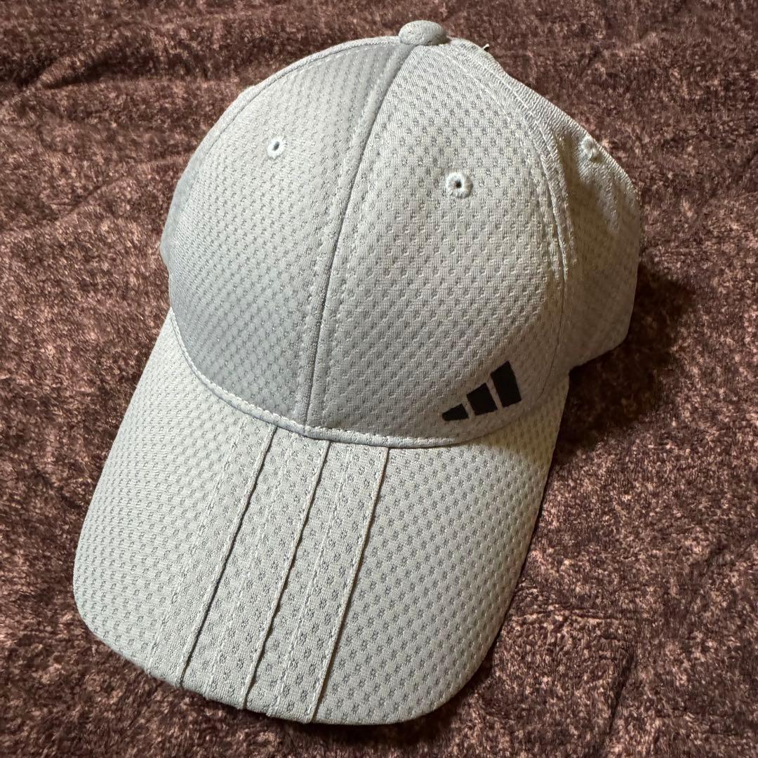 Used [New] adidas Cap Mesh Light Gray Free Size Spring/Summer/Autumn