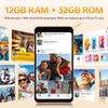 Blackview Wave 2C Android 16 Smartphone, 12 GB RAM + 32 GB ROM(TF 1 TB) Smartphone 3000mAh, 5" HD+ Display, 5MP+2MP Kamera, Dual-SIM/GPS