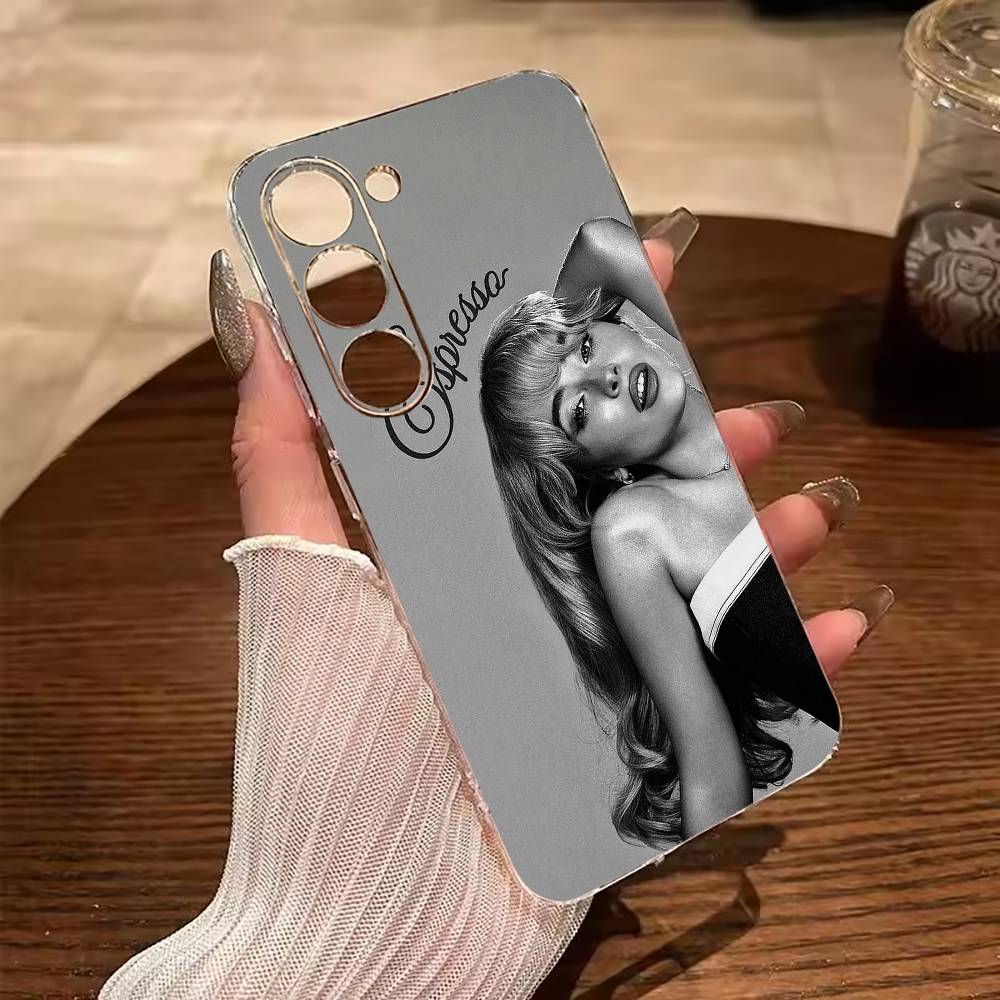 Singer S-Sabrina C-Carpenter Phone Case For Samsung Galaxy A71,A70,A52,A51,A40,A30 Transparent Cover