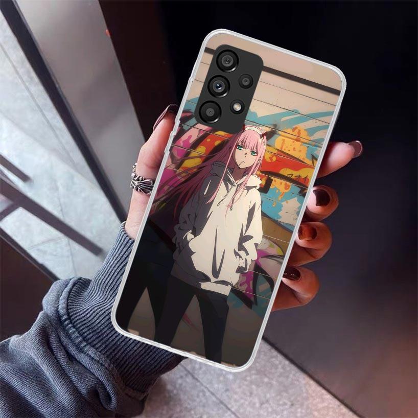 DARLING FRANXX Z-Zero Two Phone Case For Samsung Galaxy A17 A57 A37 A16 A26 A36 A56 A15 A25 A35 A55 A14 A13 A54 A53 A34 A24 A33