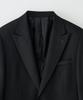 Stco [Four Seasons] Italy Guabello 130S Wool Suit Jacket_Black (Classic Fit)_Ssjwz93Csb
