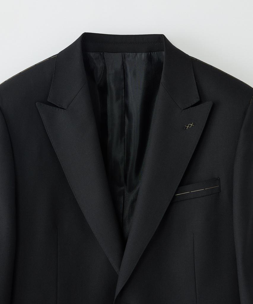 Stco [Four Seasons] Italy Guabello 130S Wool Suit Jacket_Black (Classic Fit)_Ssjwz93Csb