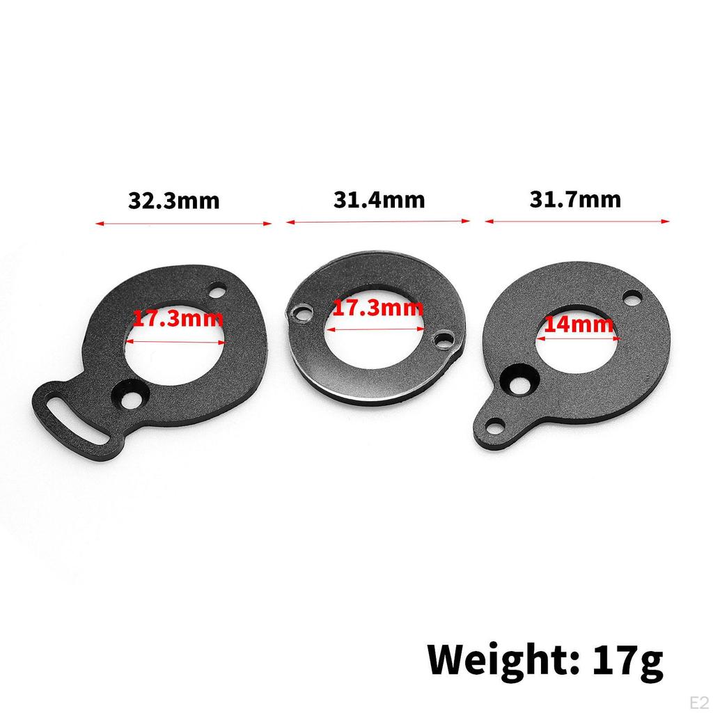 RC Parts Motor Mount Kit Upgrade Only 17G Aluminum Alloy 1/10 Scale for CW-01 Accessory Repair