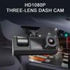 1080P Car Dashcam with 2/3 Cameras, Front/rear HD Video Recording, and Night Vision Function