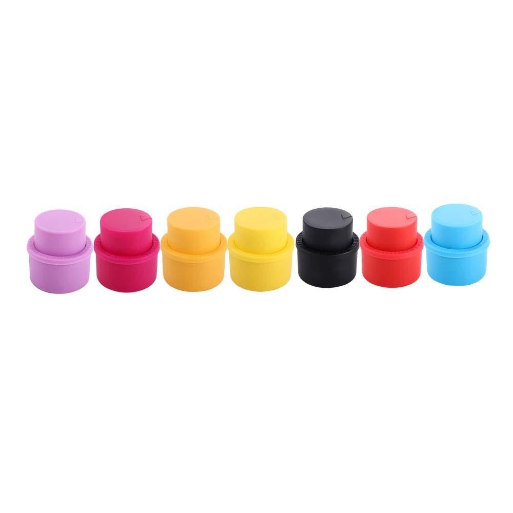 Inflatable Fresh Keeping Fizzy Drink Bottle Pump Caps Cola Soda Pressure Cap Stopper Saver Lid Bottle Top