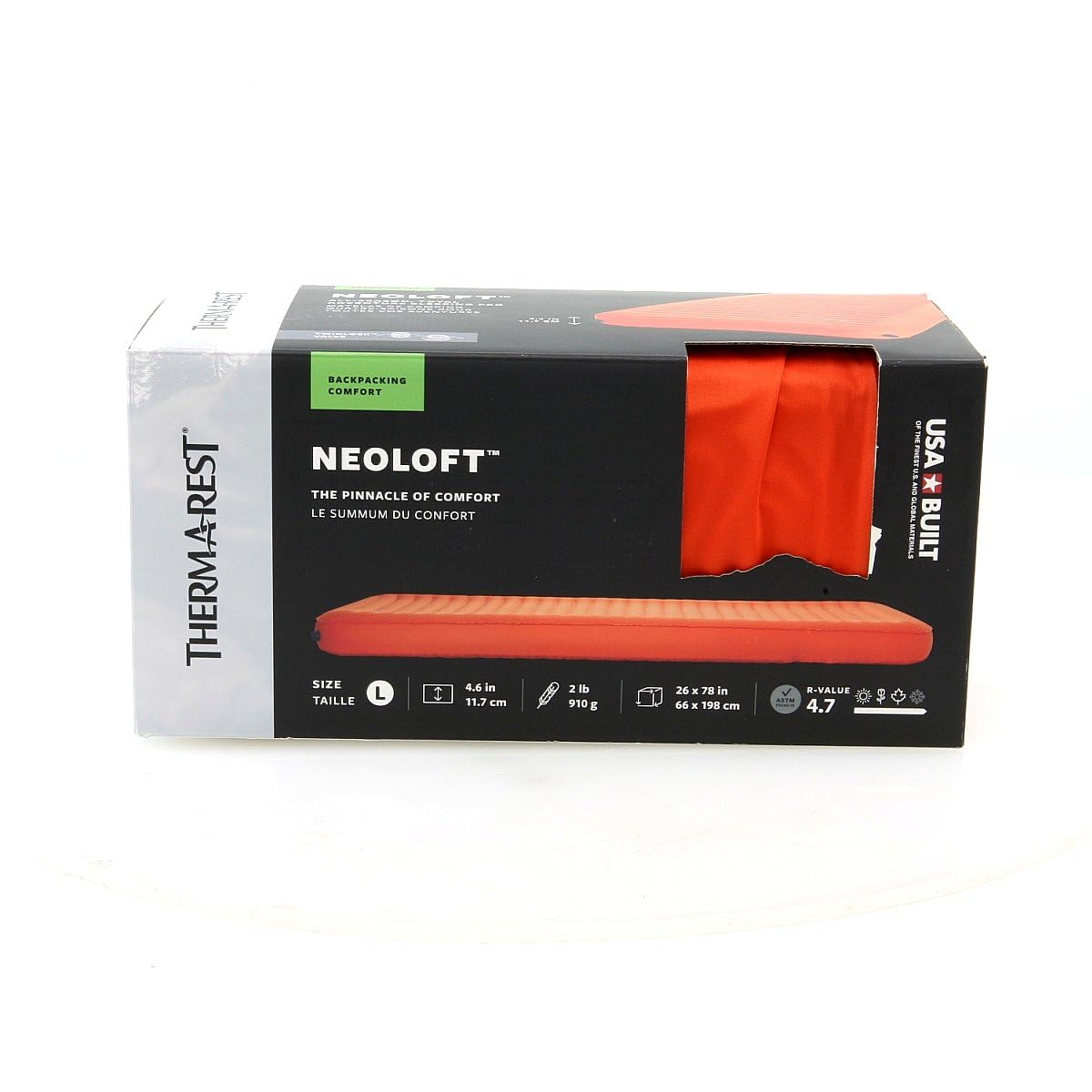 

THERMAREST Neoloft Sleeping Pad Amber L Size x 198 x Thickness R Value (66 11.7cm) 4.7 [Item]