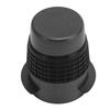 Dosing Cup Stainless Steel Coffee Powder Catcher Mug with Puck Screen for Coffee Maker Black 58mm /