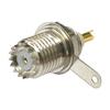 Mini UHF Socket for Chassis - Straight