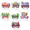 European Cup Party Glasses Football Glasses Frame Football Eyeglasses for Teen Adult Party Decoration and Sports Event