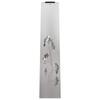 Solar LED Path Light 2 Pcs Silver Stainless Steel