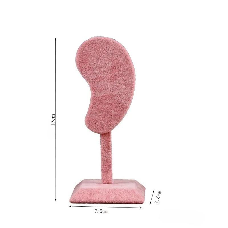 1Pcs Earring Display Stand Fashion Ear-shaped Ear Clip Stud Jewelry Display Organizer Holder Earrings Pendants Jewelry Rack Ear Model