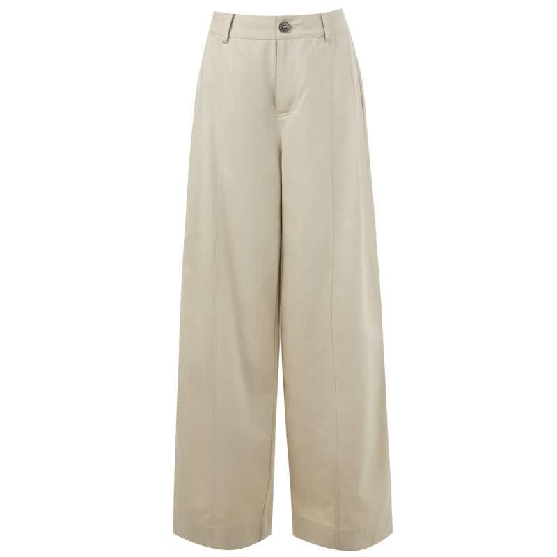 Women's Lyocell High-Waist Wide-Leg Pants