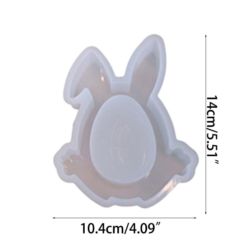 Easter Theme Silicone Molds, Rabbit Shaped Silicone Molds for DIY Craft Easter Present Easter Party Decorations