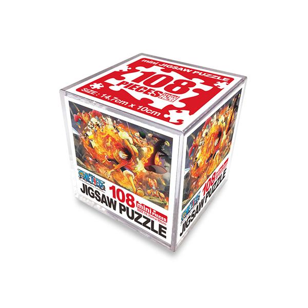 

Пазл One Piece 108 деталей Mini CUBE Indomitable Fighting Spirit