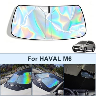 Foldable Front Windshield Sun Shade For HAVAL M6 UV Reflective Sun Protection Cover Car Interior Accessories