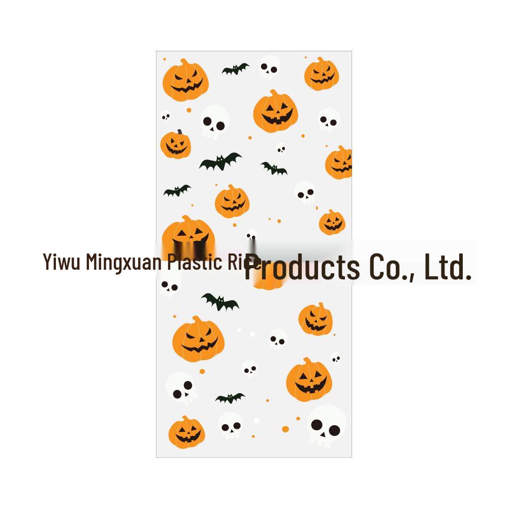 Halloween Black Candy Gift Bag - Plastic OPP Party Flat Bag