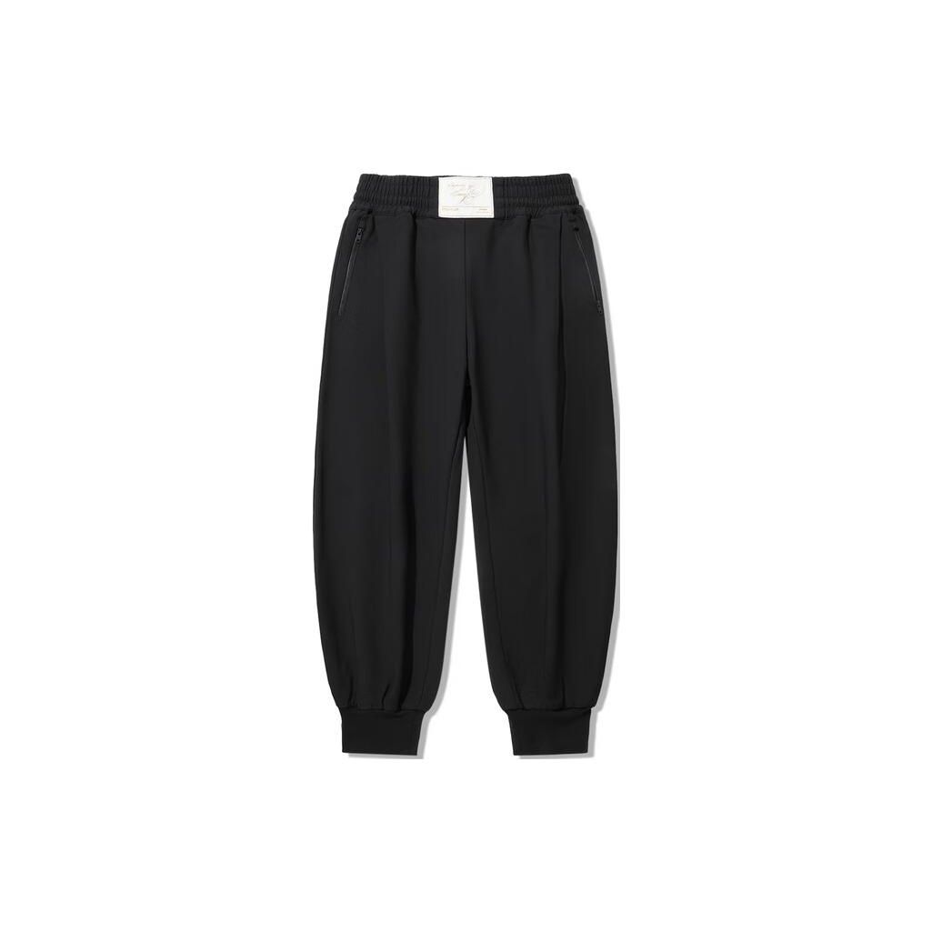 

Li Ning X Брюс Ли Коллаборация Серия Кунг-фу Однотонные Флисовая Подкладка Теплые Трикотажные Спортивные Штаны с Манжетами Мужские Низ Черный AKXT787-2 M