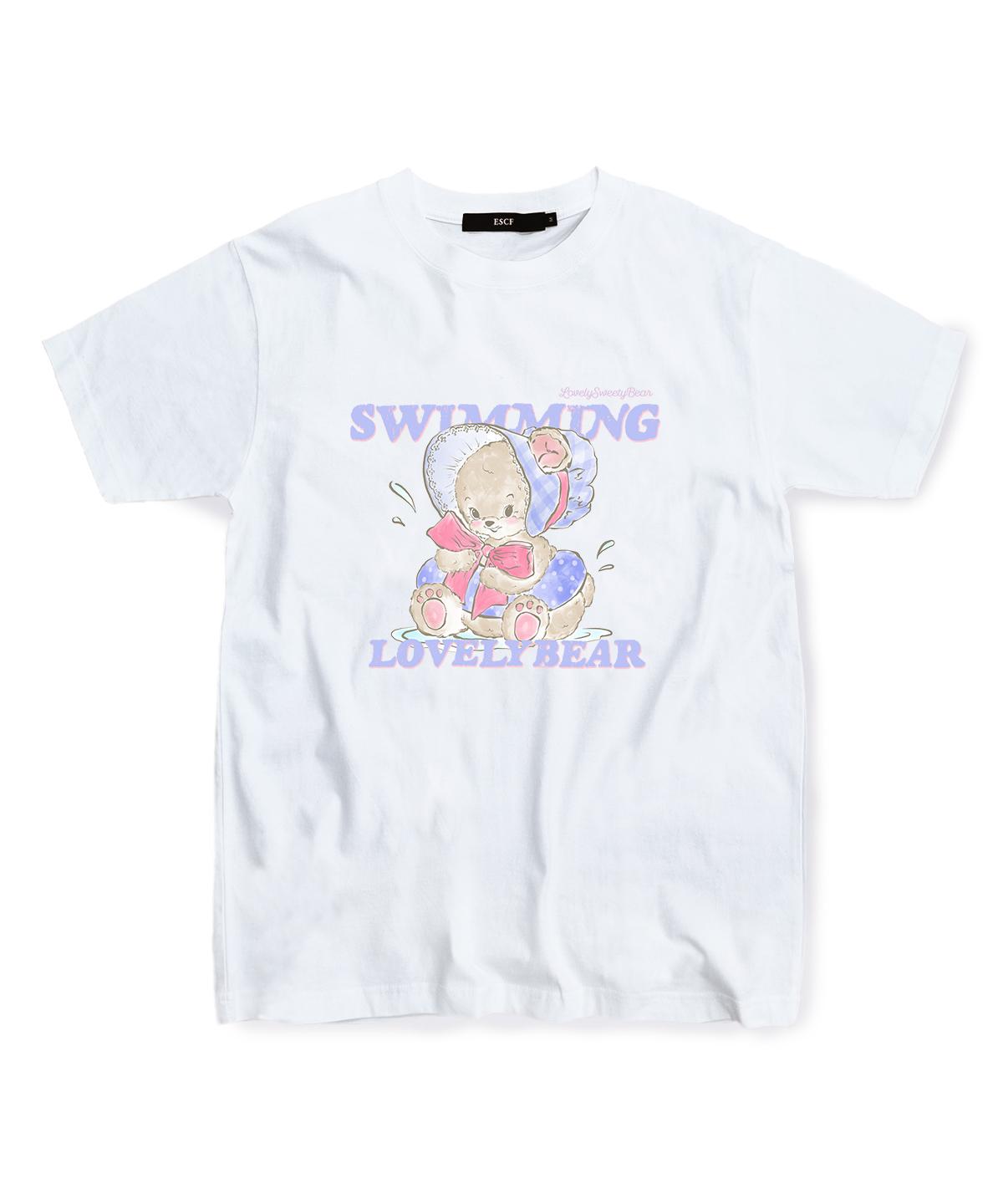 Escape From Vintage Teddy T-Shirt White L