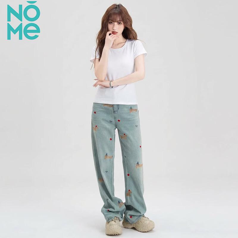 NOMe Women's Round Neck Slim Fit Short Sleeve T-Shirt