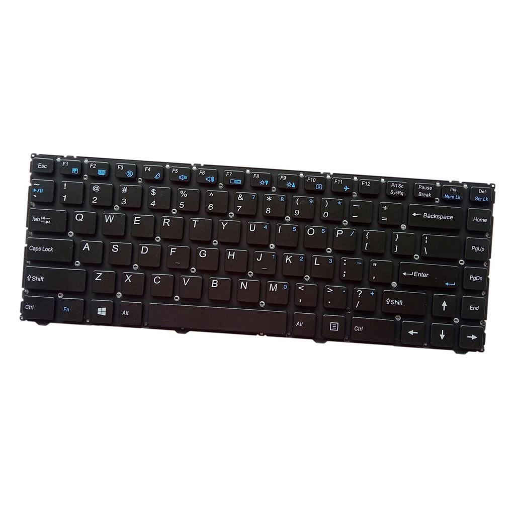 Laptop Keyboard US Layout 2R76NW-4302 Matte Durable Keypad for W940SU W940TU W9400 Accessories