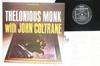 LP Record THELONIOUS MONL  Thelonious Monk With John Coltrane SMJ6149M RIVERSIDE 1976 Japan Jazz Used
