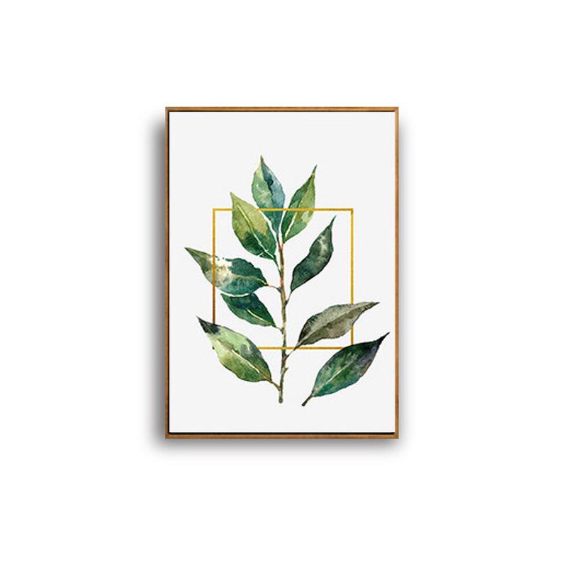 

Акварельные тропические листья, возможность жизни, настенное искусство, холст, постеры, настенные картины для сельской спальни, домашний декор 30x40cm No Frame