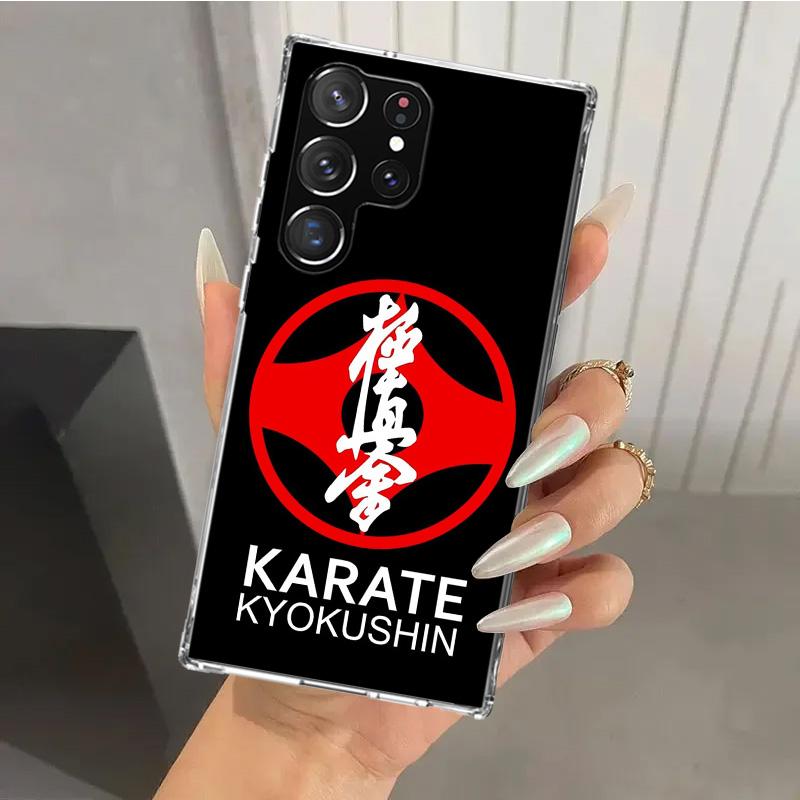 Oyama Kyokushin Karate Phone Case for Samsung Galaxy S26 S24 S23 Ultra S25 Edge S22 S21 Plus S20 FE + Soft Print Shell Funda Gal