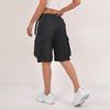 Women's Summer Workwear Dopamine Dressing Workwear Multi Pocket Solid Color Shorts