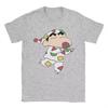 Crayon Shin-Chans T-Shirt Summer Japanese Cartoon Cotton T Shirts For Couple Custom DIY Tee Shirt Short Sleeve Y2K Fun Clothes
