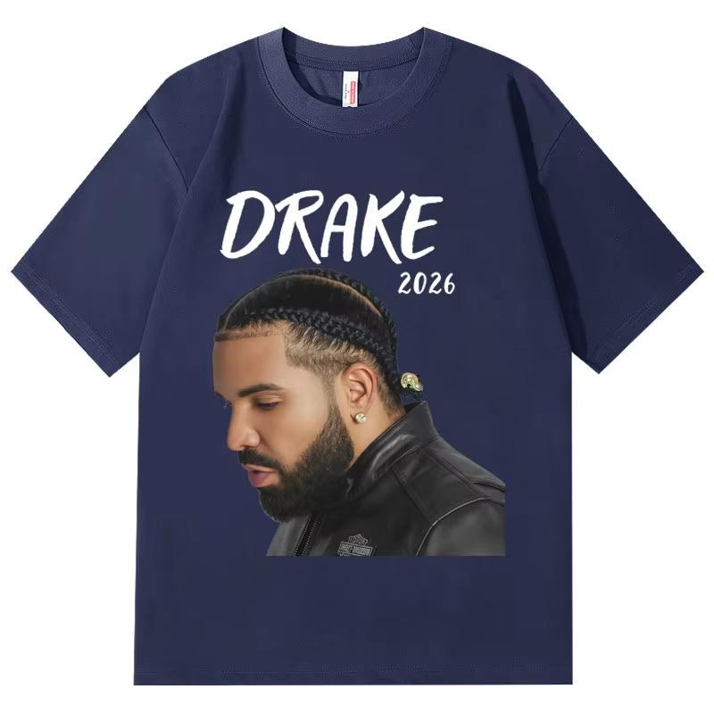 2026 Rapper Drake Iceman T-shirt Men Women Clothing Fashion Hip Hop Short Sleeve T-shirts Summer Casual Fashion Trendy Tee