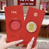 Lucky Gold-Plated Mobile Sticker & Red Envelope Set for New Year