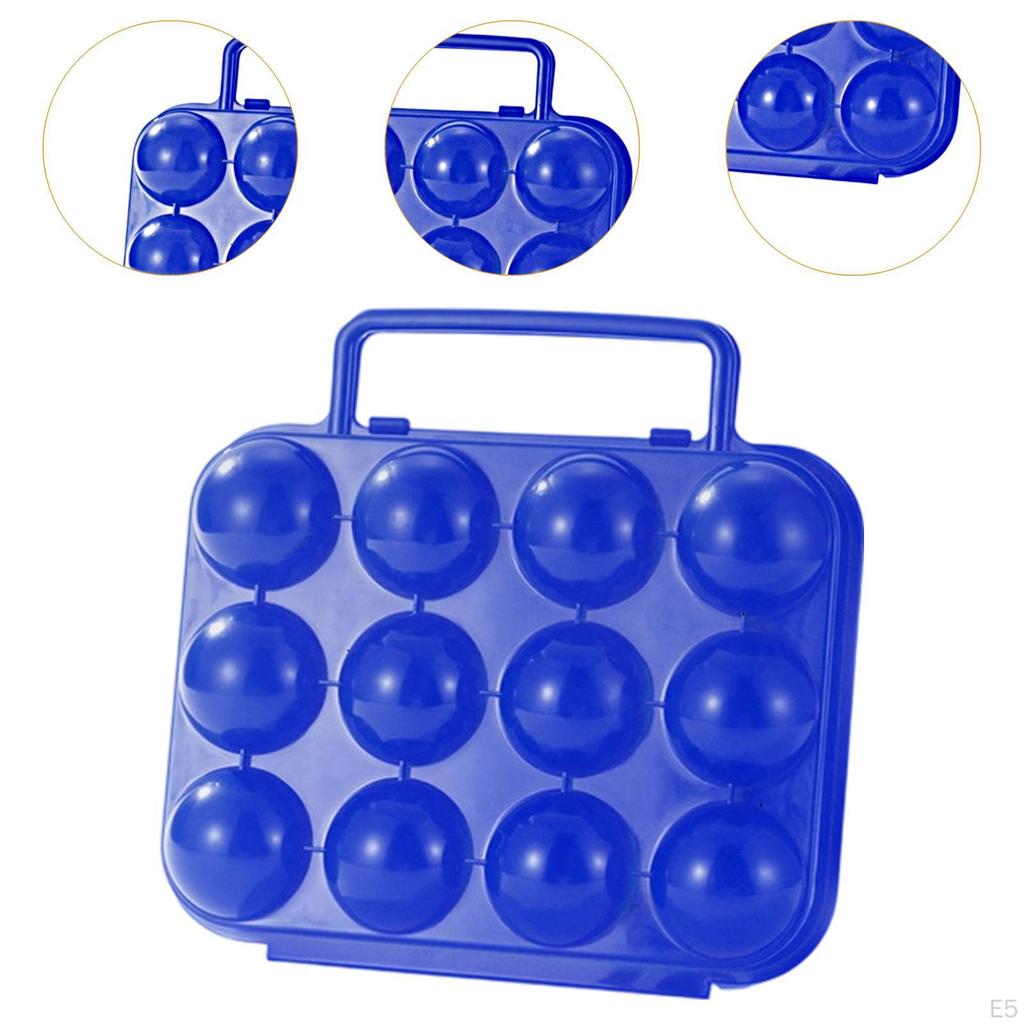 12 přihrádkový kempingový držák na vejce Přenosný pro turistiku Piknik RV