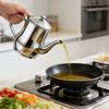 Leak-proof Stainless Steel Oil Dispenser, Thickened Kitchen Oil Canister, Oil Bottle, Seasoning Bottle