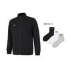 Li Ning Sweatshirts Men's Stand Collar Moderate Cardigan AWDV301-1