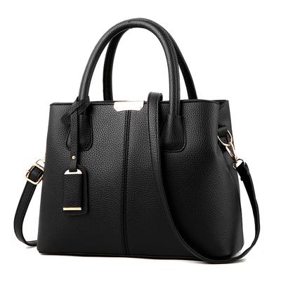 New European and American Foreign Trade Women Bag Lychee Pattern Fashion Handbag Shoulder Bag Oblique Span Bag
