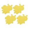4PCS Pollinator Watering Station EVA Foam Lightweight Floating Bee Waterer for Outdoor Garden