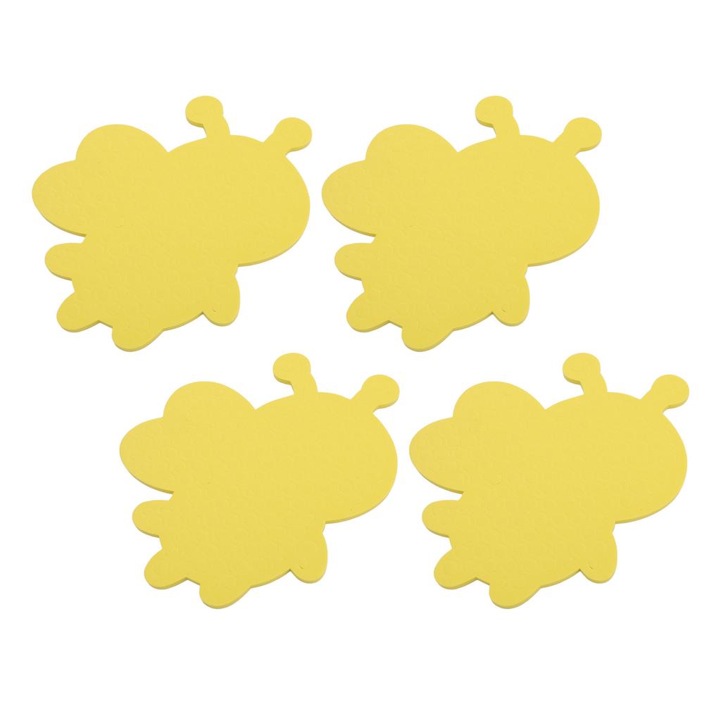 4PCS Pollinator Watering Station EVA Foam Lightweight Floating Bee Waterer for Outdoor Garden