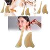 Premium Gua Sha Brett aus natürlichem Harz für Gesichts- und Halsmassage mit dickem Design