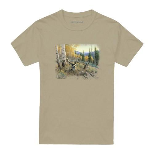 Wild Wings Unisex Adult Wildlife Mule Deer T-Shirt