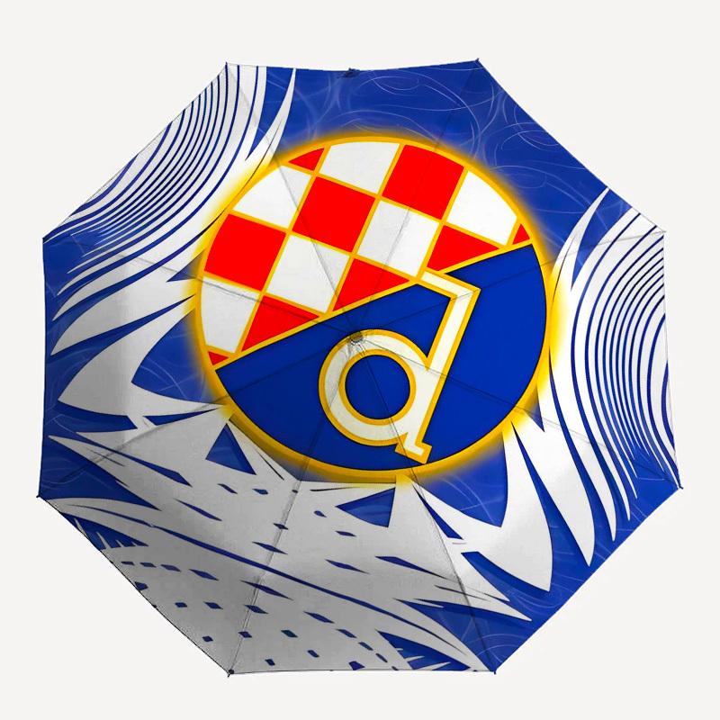 Croatia, Emblem Automatic Opening and Closing, 8 rib Structure Portable Umbrella, Suitable for Men and Women in All Seasons Perfect Gift fo