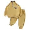 Spring Children Long Sleeve Clothes Set Boys Girls Letter Sweatshirt Sweat Pants Suit Kids Casual Outfits
