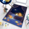 Twinkle Twinkle Starry Night Magic Carpet Home Decor Suitable For All Seasons Bathroom Mat Dormitory Decoration Christmas Gifts